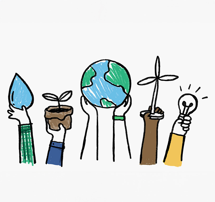 Illustration Klimawandel
