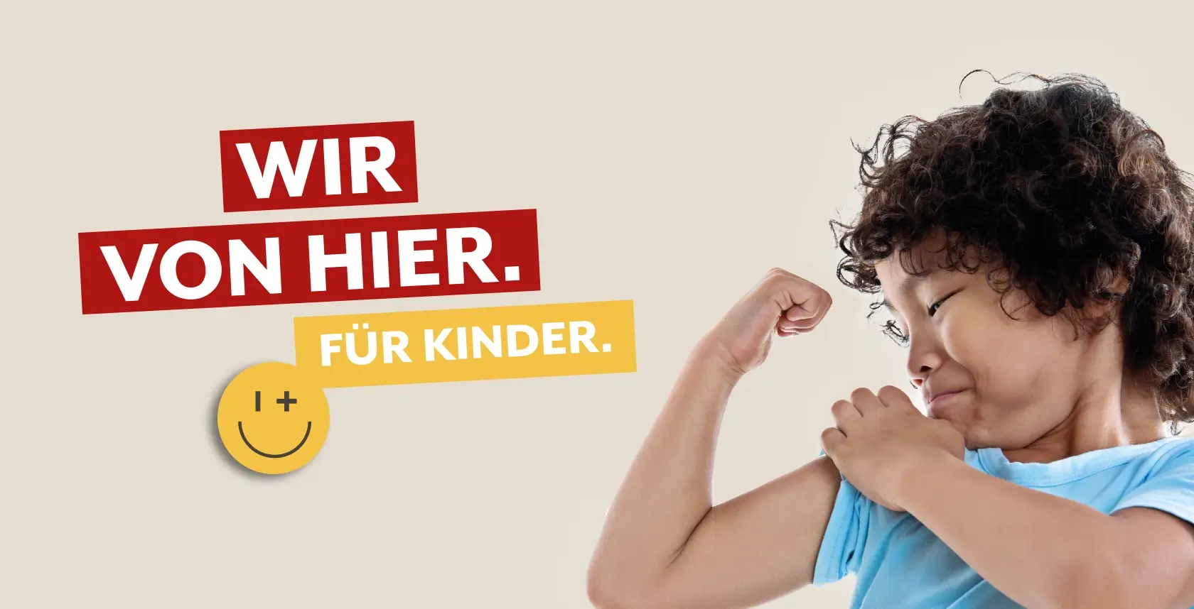 Referenzprojekt Knappschaft Kliniken Kinderklinik Marl - Markenentwicklung und Kampagne Kampagnenmotiv